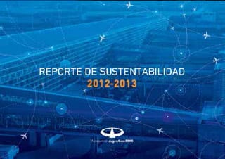 Descargar reporte de sustentabilidad - 2012/2013